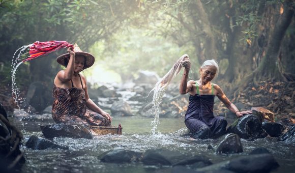 Batik care washing