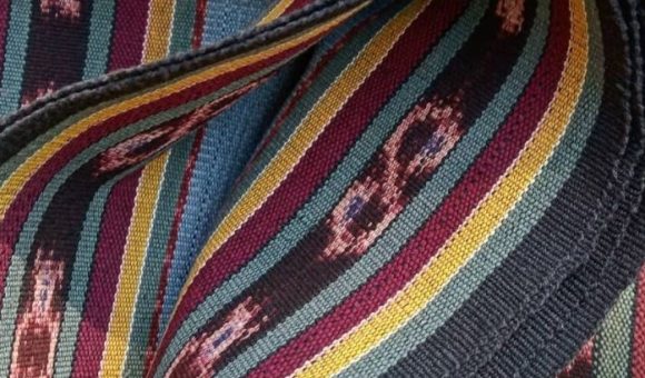 Bright coloured straps from Innocentia Handwoven.